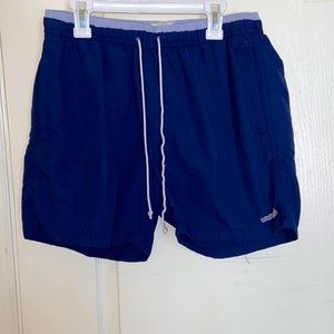 Mens swim shorts from cotton on locket in back and cute blue color super comfy